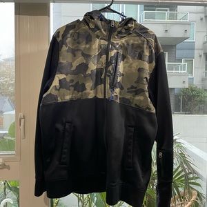 North face Camo fleece jacket